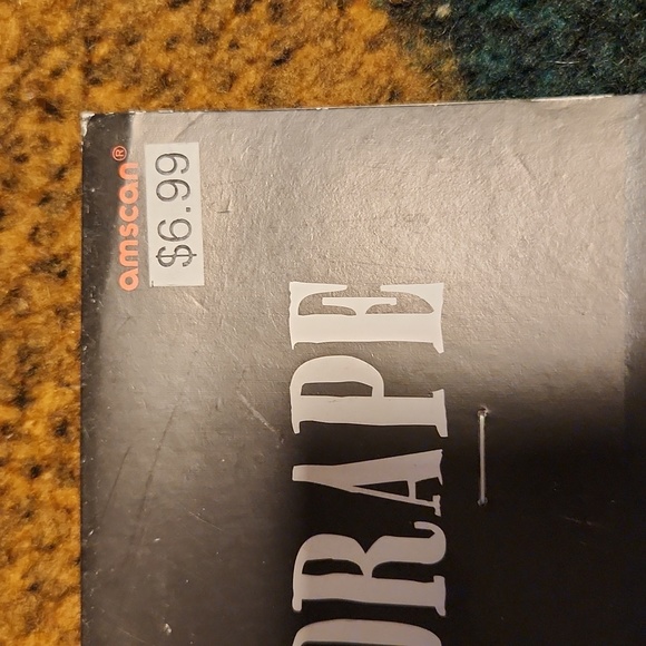 Black Gauze Drape ☆ Halloween Decor ☆ Creepy Scary Black Drape ☆ New in pkg - Picture 4 of 10